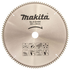 Makita Accessories - Multi Cut TCT Saw Blade 305mm x 30 x 100T | D-63585