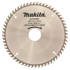 Makita Accessories - Multi Cut TCT Saw Blade 160mm x 30 x 60T | D-63600