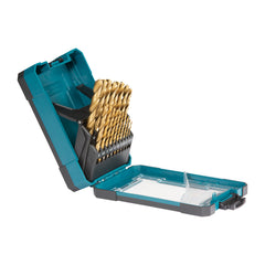 Makita - HSS - Tin Economy 1 - 10mm Drill Bit Set - 19pc | D-72229