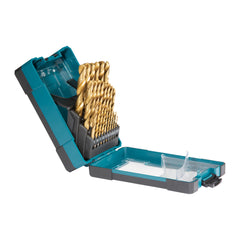 Makita - HSS - Tin Economy 1 - 13mm Drill Bit Set - 25pc | D-72235