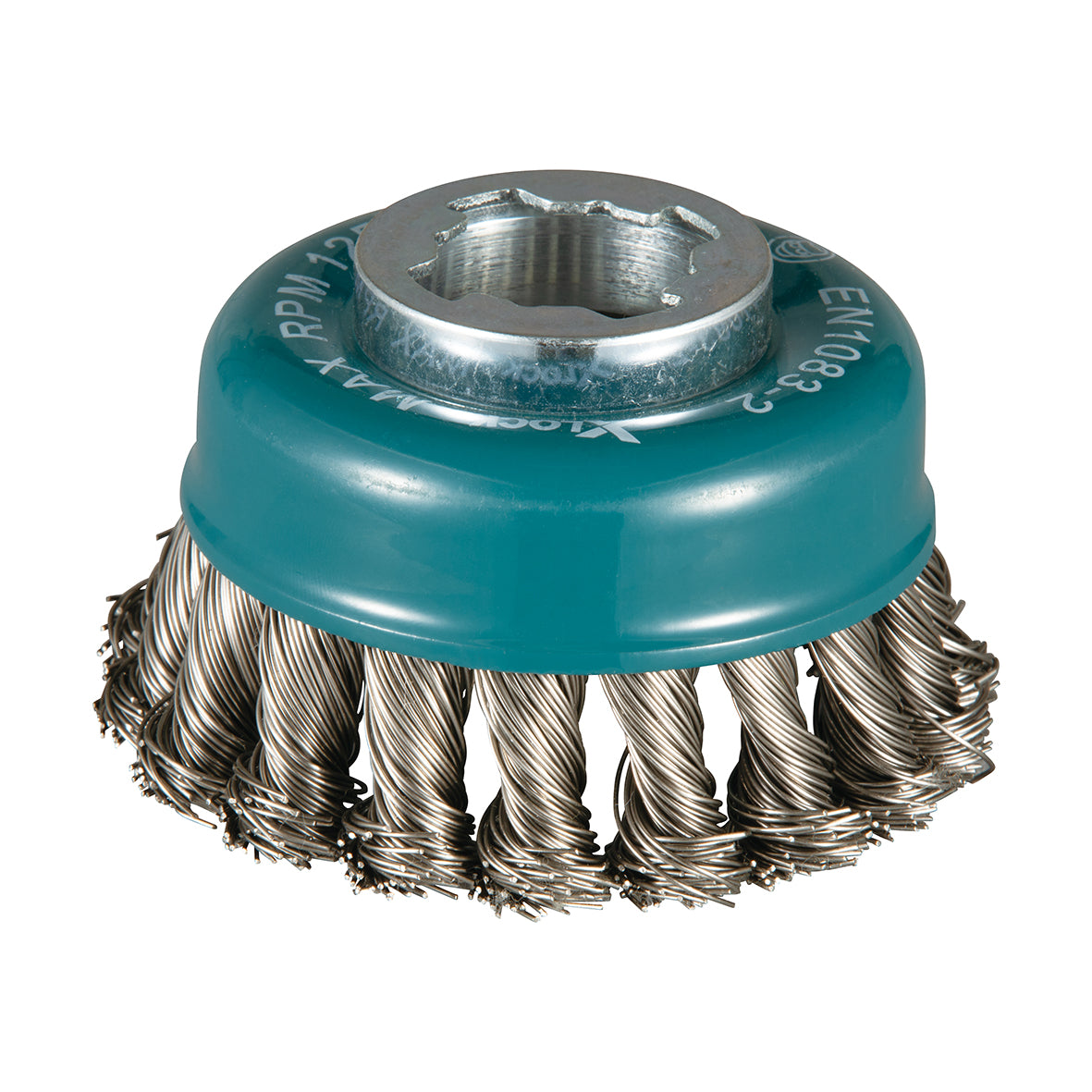 Makita - X - LOCK 80mm Knot Stainless Cup Brush | D-73330