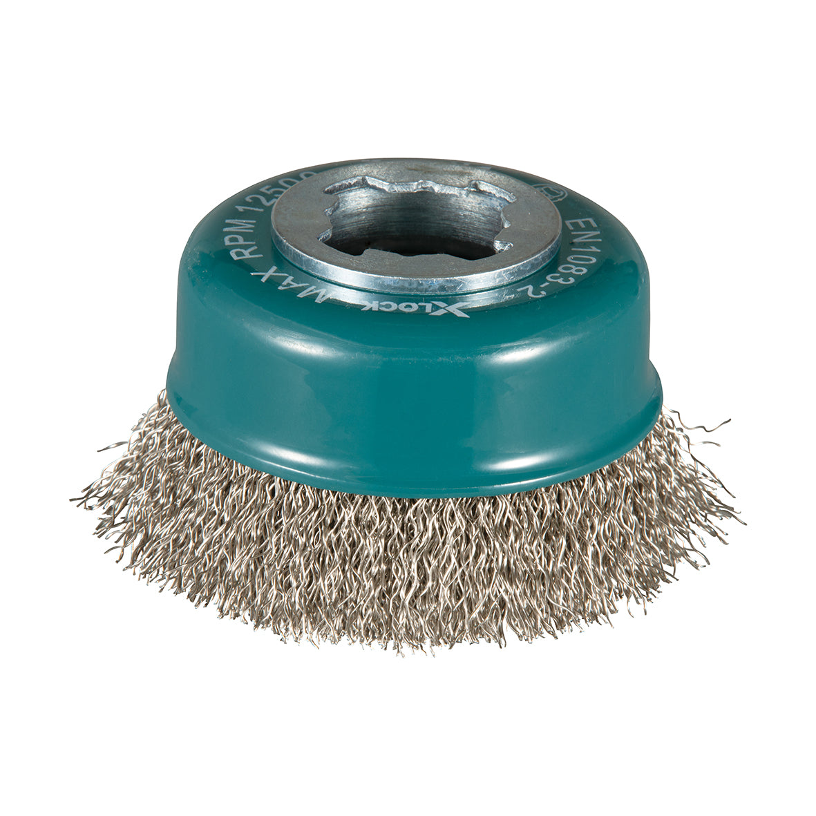 Makita - X - LOCK 75mm Crimped Stainless Cup Brush  | D-73346