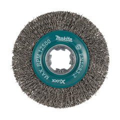 Makita - X - LOCK 115mm Crimped Steel Wheel Brush  | D-73427