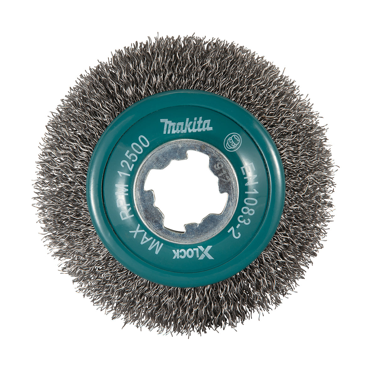 Makita - X - LOCK 100mm Crimped Steel Bevel Brush | D-73449