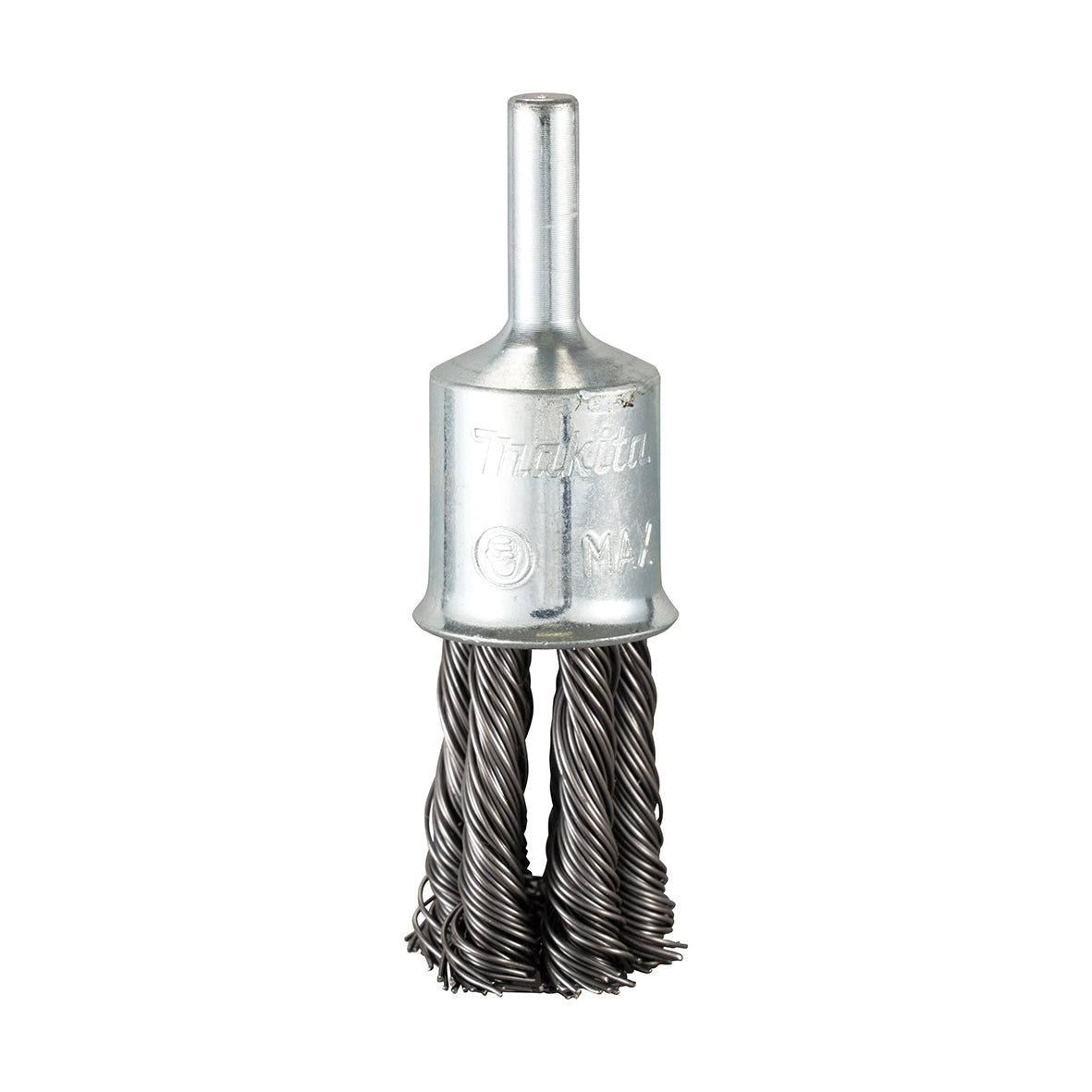 Makita - Knotted End Cup Brush 19mm STRAIGHT Shank | D-73841