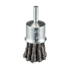 Makita - Knotted End Cup Brush 24mm STRAIGHT Shank | D-73857