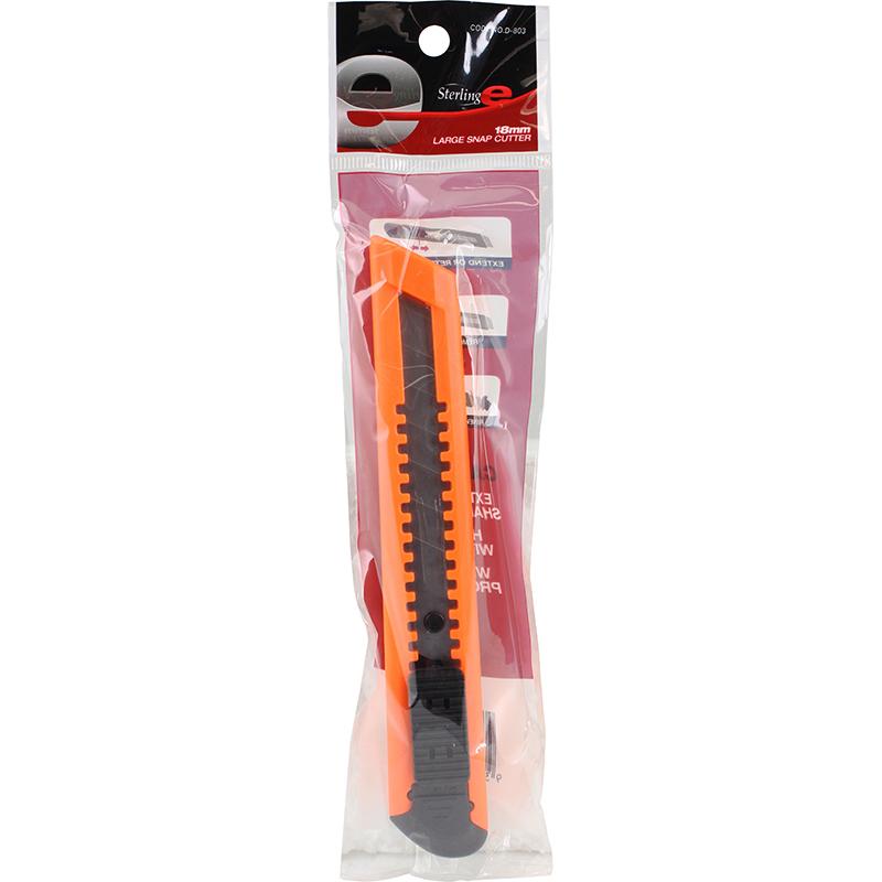 Orange 18mm Plastic Cutter