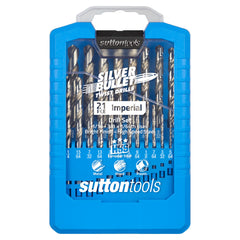 Sutton - Drill D101 S2 Jobber HSS Silv Bullet Set 1/16-3/8In 21Pc | D101S2