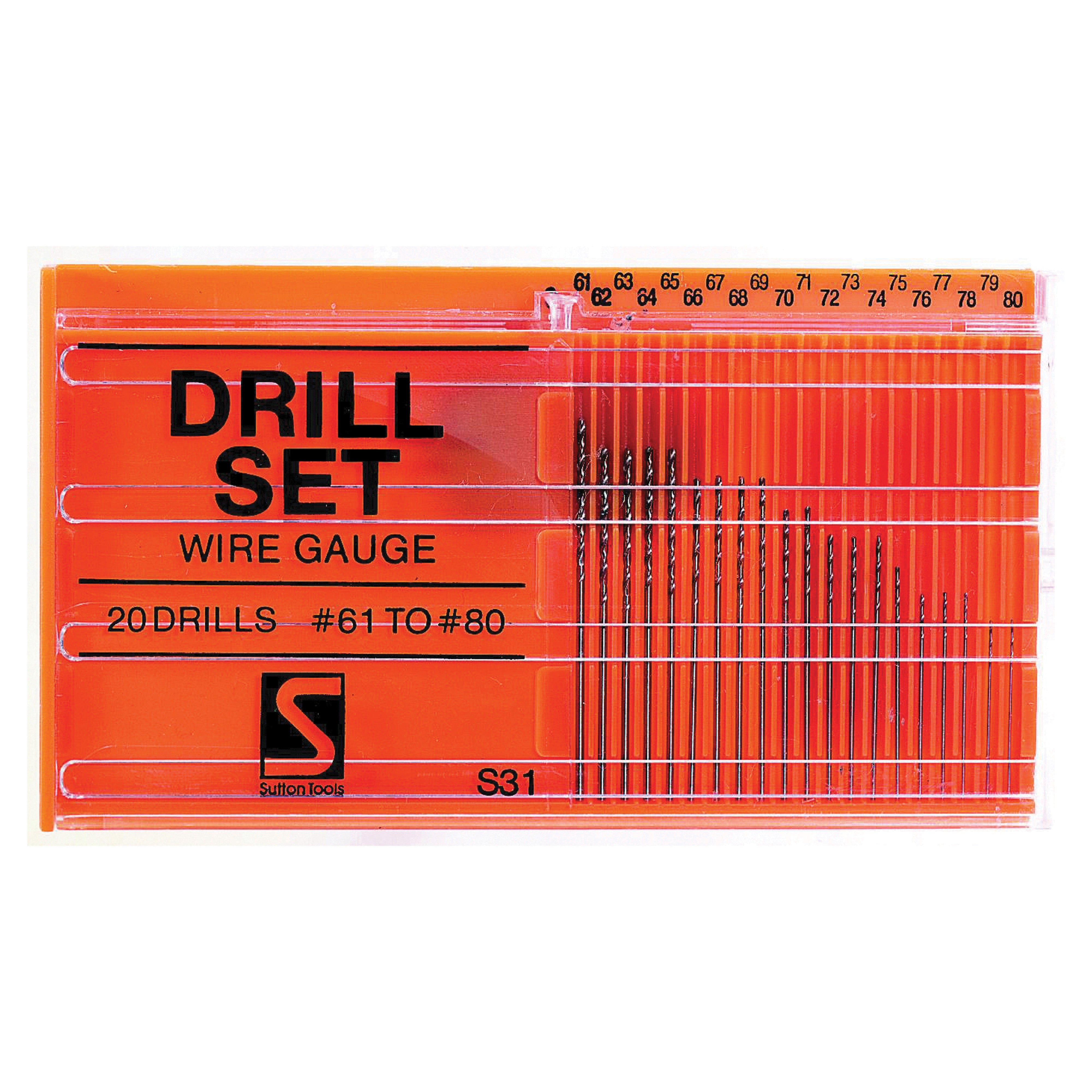 Sutton - Drill D101 S3 Jobber HSS Silv Bullet Set 1/16-1/2In 29Pc | D101S3