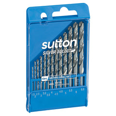 Sutton - Drill D101 Sm1 Jobber HSS Silv Bullet Set 1.5-6.5mm 13Pc | D101SM1