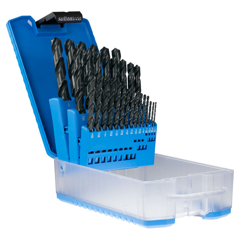 Sutton Tools - 25 piece Blue Bullet Metric Jobber Drill Set // Part No. D102S3