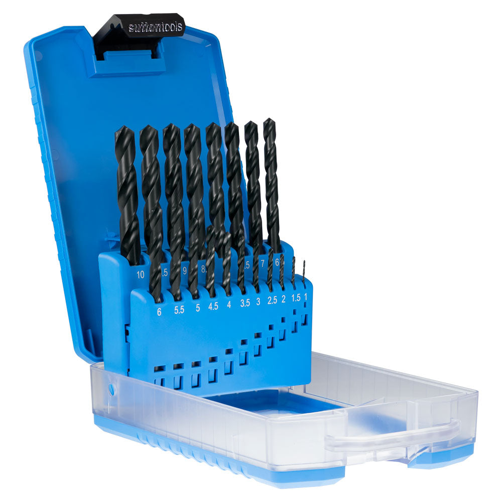 Sutton - Drill D102 Sm2 Jobber HSS Blue Bullet Set 1-10mm 19Pc | D102SM2