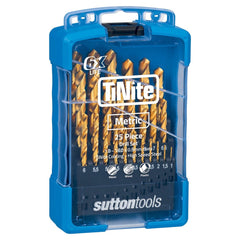 Sutton Tools - 1-13mm Drill D103 Sm3 Jobber HSS-TiN TINITE Set 25Pc | D103SM3