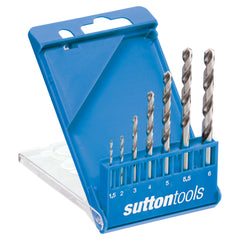 Sutton - Drill D105 Slv7 Jobber HSS Viper Set 1/16-1/4In 7Pc | D105SLV7