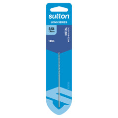 Sutton - Drill D110 Long Series HSS Carded 5/64In | D1100198
