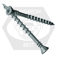 Brighton Best - 1000  8G x 50 MM , T-17, CLS 3, #2 SQ DV - DECKING SCREWS SQ DRIVE GALV - LDSG850001 | D14020