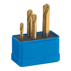 Sutton Tools - 6-12mm Drill D176 Spotting HSS-Co-tin 120-Deg Set 4Pc | D1760004