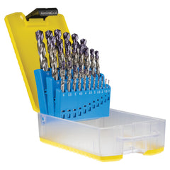 Sutton - Drill D180 Sm3 Jobber HSS-Tialn-Tip Inox Set 1-13mm 25Pc | D180SM3