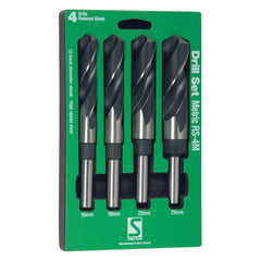 Sutton - Drill D188 Rs4M Reduced Shank HSS Blu Set 16-25mm 4Pc | D188RS4M