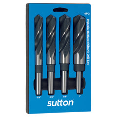 Sutton - Drill D188 Rs4 Reduced Shank HSS Blu Set 5/8-1In 4Pc | D188RS4