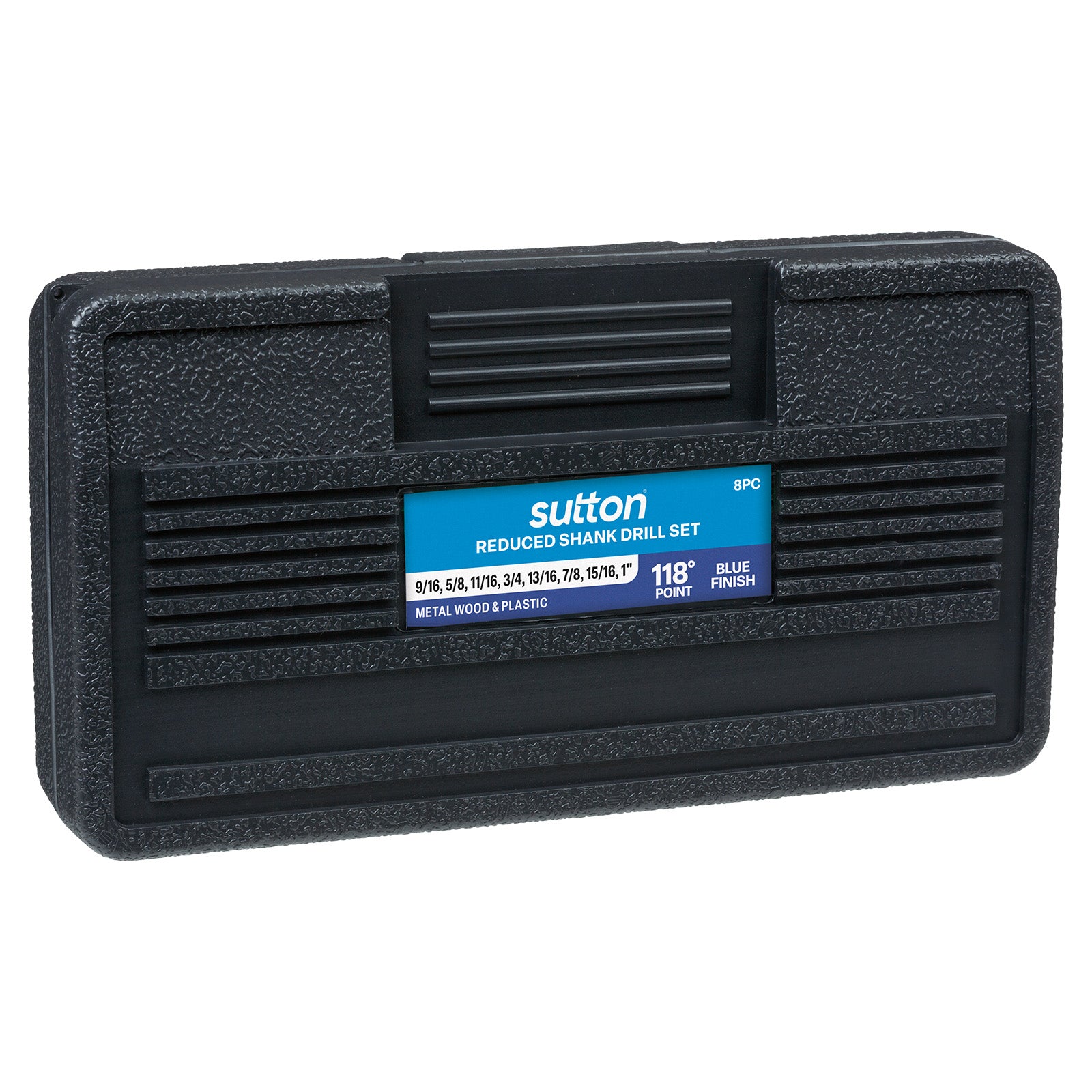 Sutton - Drill D188 Rs4 Reduced Shank HSS Blu Set 9/16-1In 8Pc | D188S8R