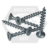 Brighton Best - 1000  6G x 32 MM COARSE - DRYWALL SCREWS NEEDLE PT GALV - LDCG632001 | D31020