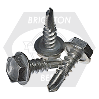 Brighton Best - 1000  10G x 16 MM - HEX HEAD SELF DRILLING SCREWS GALV | D47020
