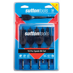 Sutton - Drill D501 Spade Bit Supabore Set 10-38mm 10Pc | D501SS10