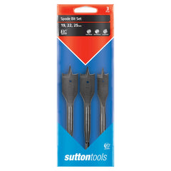 Sutton - Drill D501 Spade Bit Supabore Set 19-25mm 3Pc | D501SS3