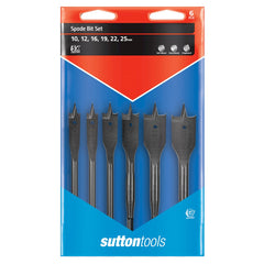 Sutton - Drill D501 Spade Bit Supabore Set 10-25mm 6Pc | D501SS6W