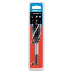 Sutton - Drill D514 Auger Bit 4-Flute 7/16-Hex 25mm X 165mm | D5142500