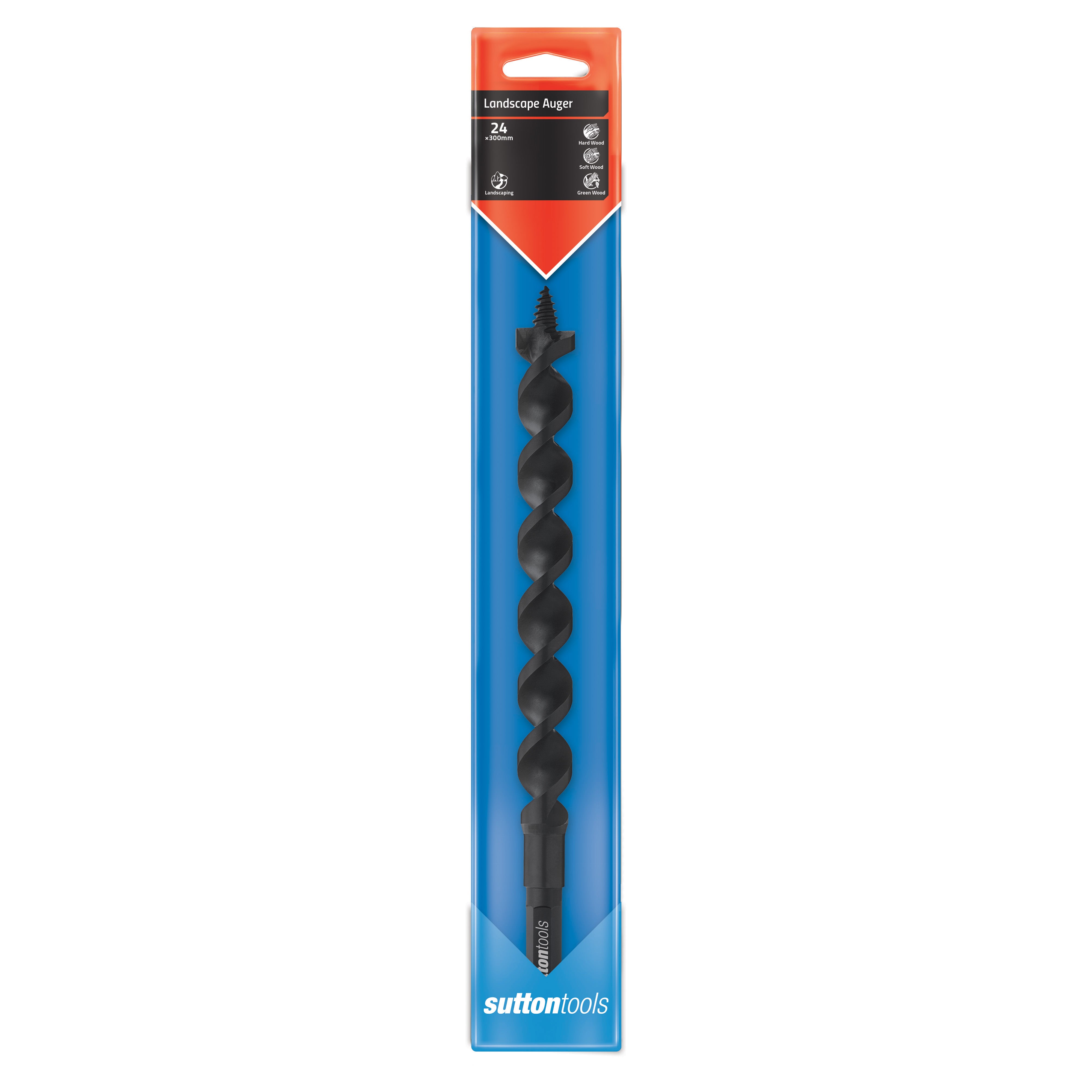 Sutton - Drill D518 Auger Bit Scotch Pattern 24mm X 300mm | D5182400