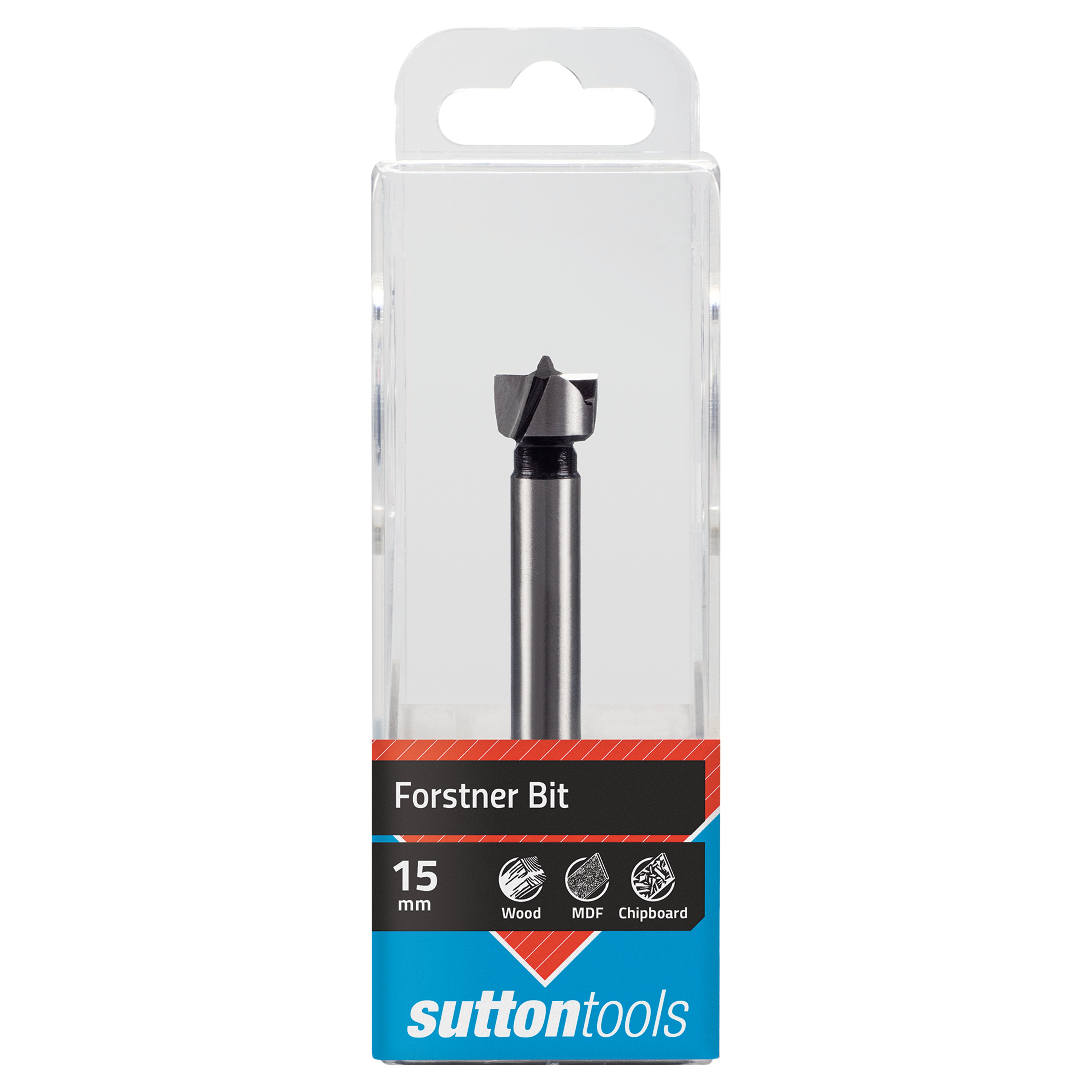 Sutton - Drill D519 Forstner Bit Hcs Hangpack 15mm | D5190150