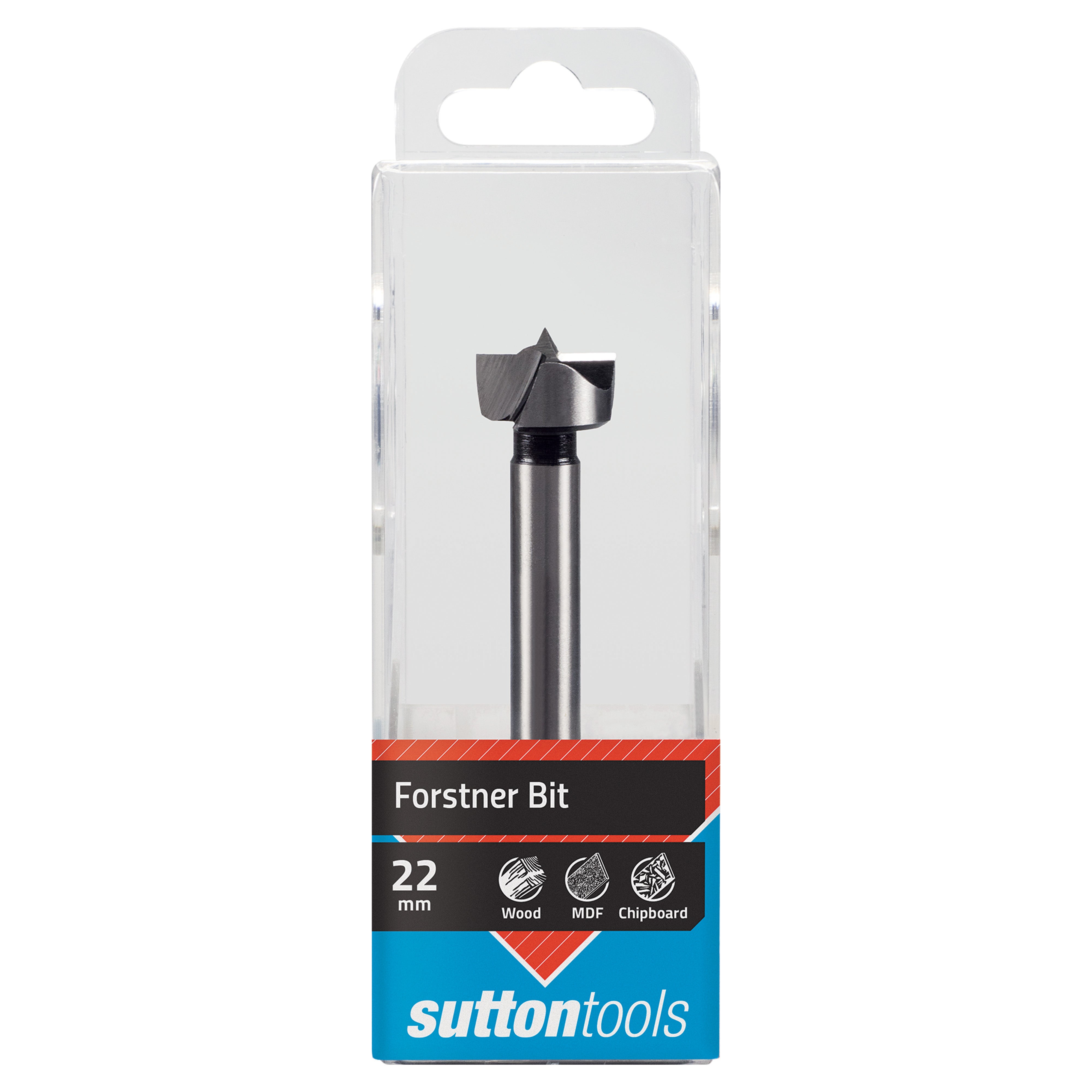 Sutton - Drill D519 Forstner Bit Hcs Hangpack 22mm | D5190220
