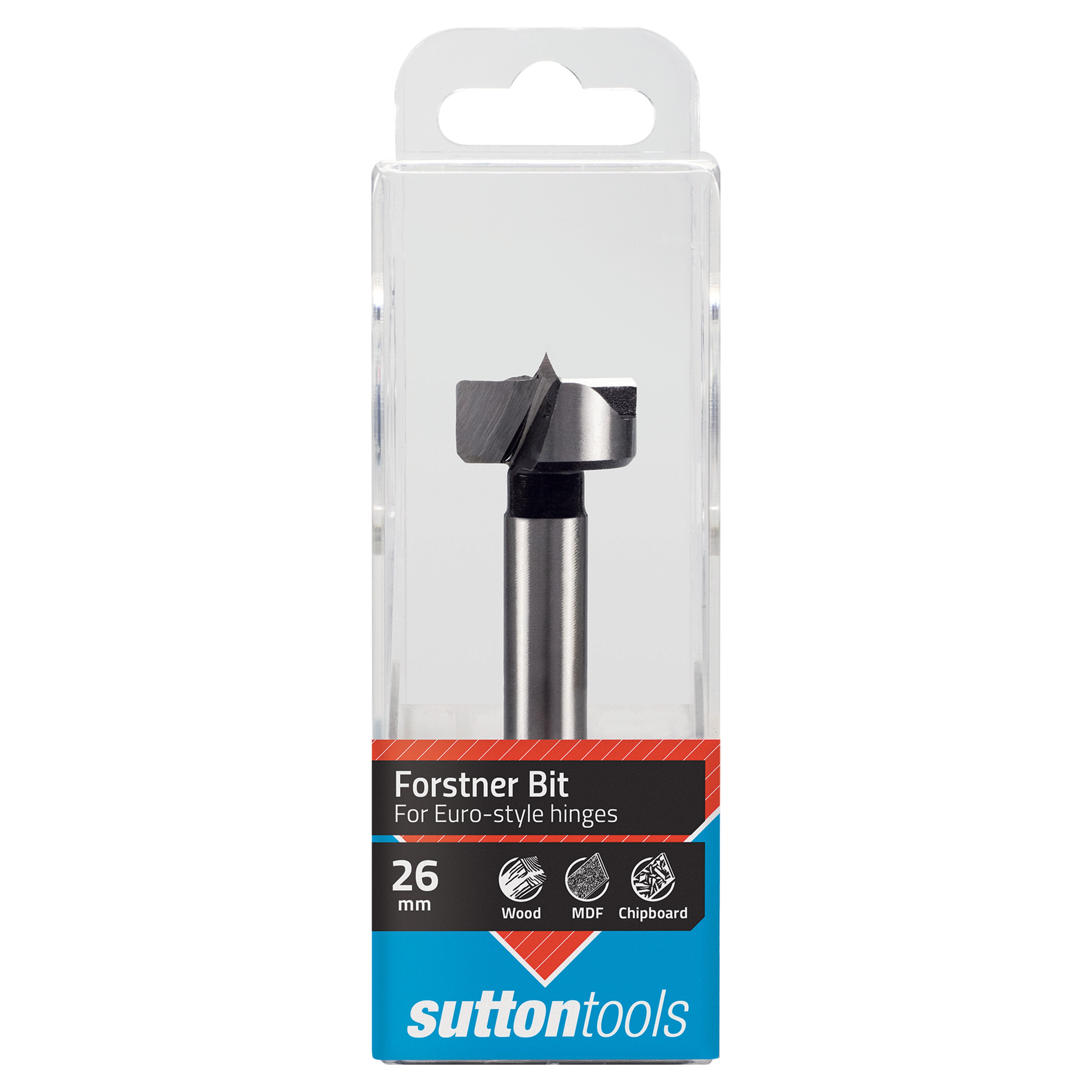 Sutton - Drill D519 Forstner Bit Hcs Hangpack 26mm | D5190260