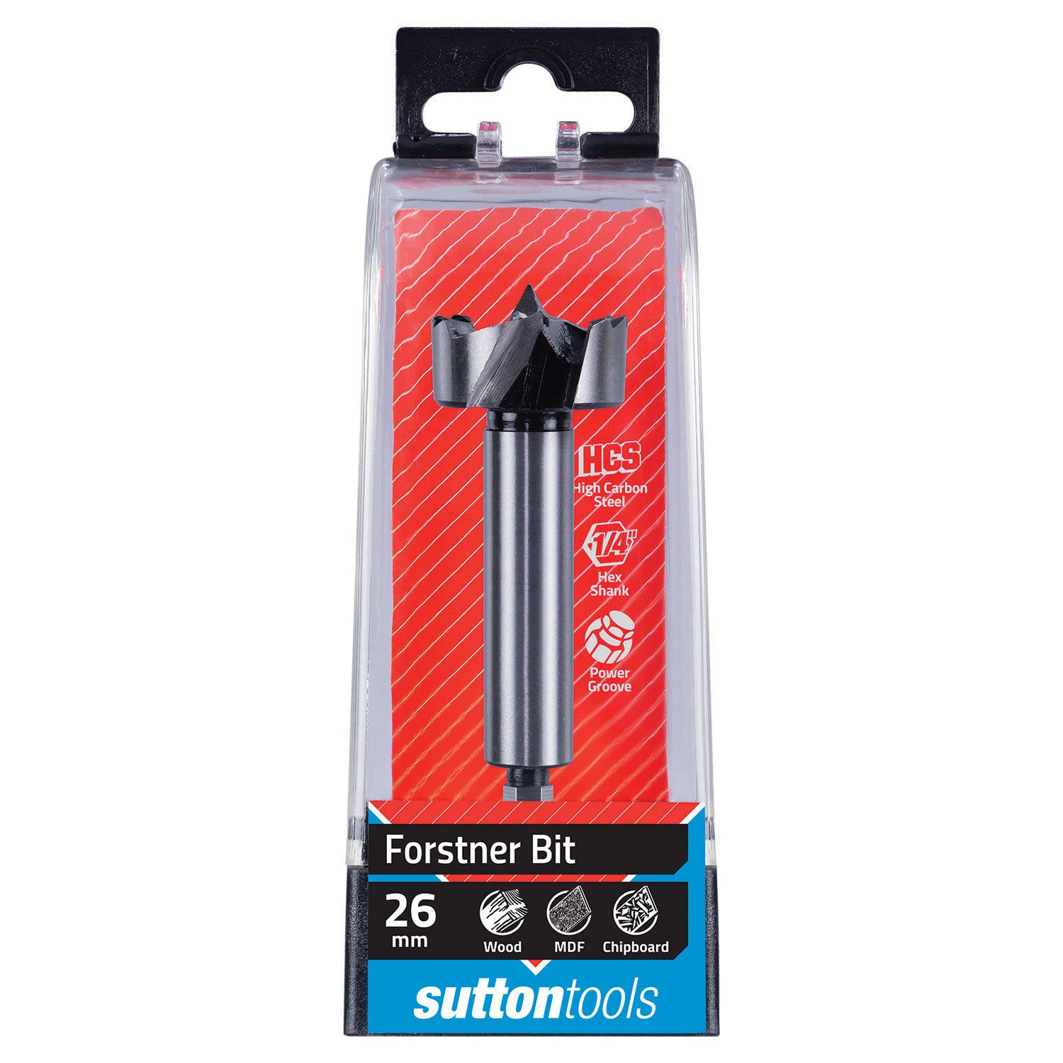Sutton - Drill D523 Forstner Bit Hcs 1/4-Hex Shank 26mm | D5230260