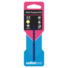 Sutton Tools - 14mm x 150mm Drill D610 Multi-purpose TCT Carded | D6101400