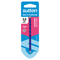 Sutton - Drill D610 Multi-Purpose Tct Carded 5.0mm X 85mm | D6100500