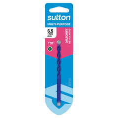 Sutton - Drill D610 Multi-Purpose Tct Carded 6.5mm X 100mm | D6100650