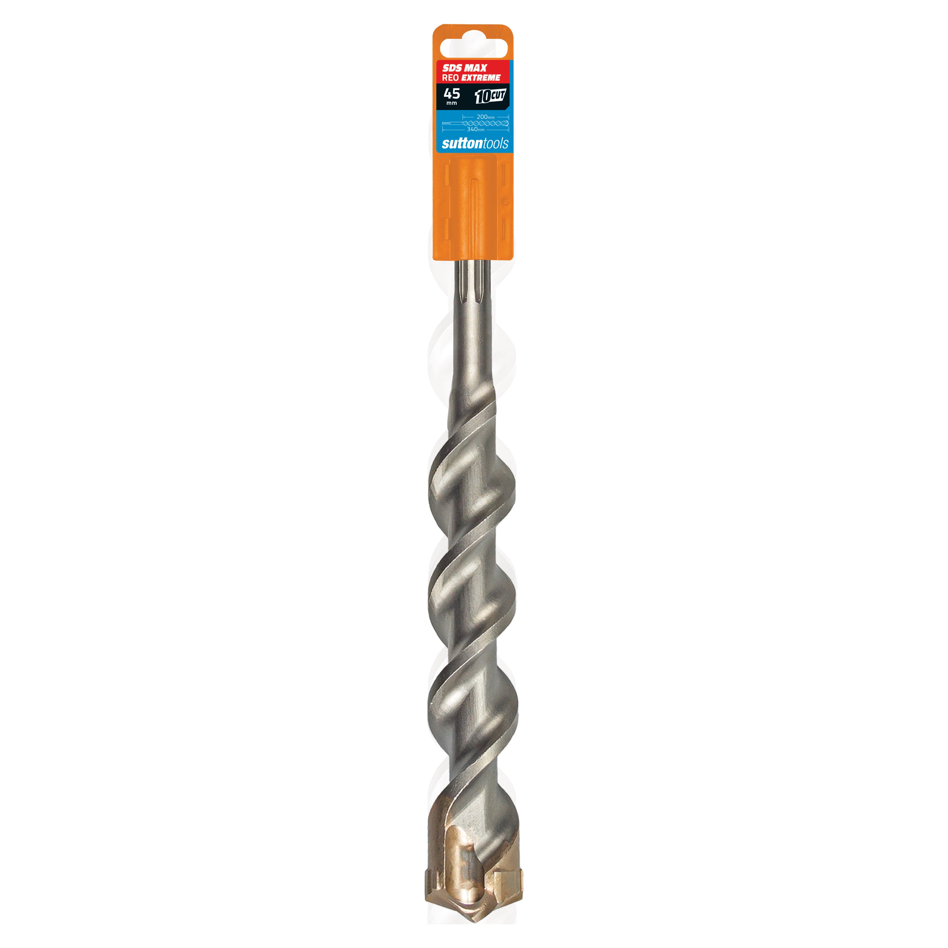 Sutton - Drill D644 Masonry Sds Max Extreme 45mm X 340mm | D6444500