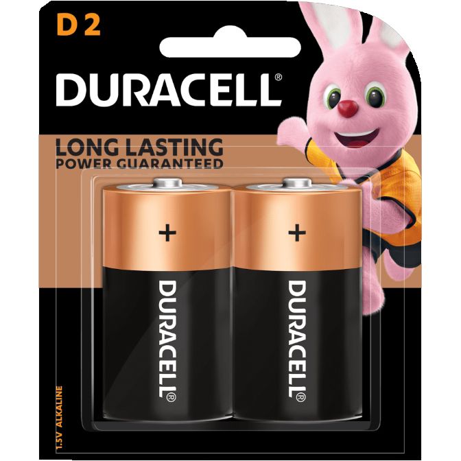 Power DC - Duracell D Size Alkaline | DAR20