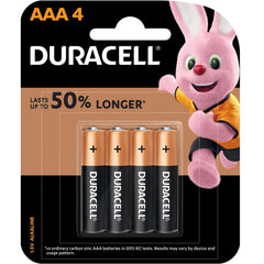 Power DC - Duracell AAA Size Alkaline 4Pc | DAR3/4