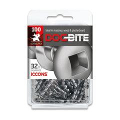 ICCONS® - Dog BItes 32 mm Ph2 Drive GAL (100Pk Blister) | DBPH32G-100 2500 pcs