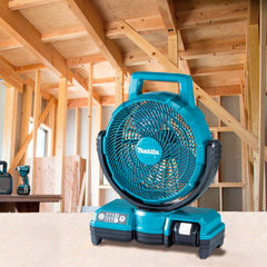 Makita - 18V 250mm (9-7/8") Jobsite Fan with Swing Neck - Tool Only | DCF203Z