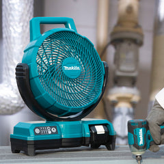Makita - 18V 250mm (9-7/8") Jobsite Fan with Swing Neck - Tool Only | DCF203Z