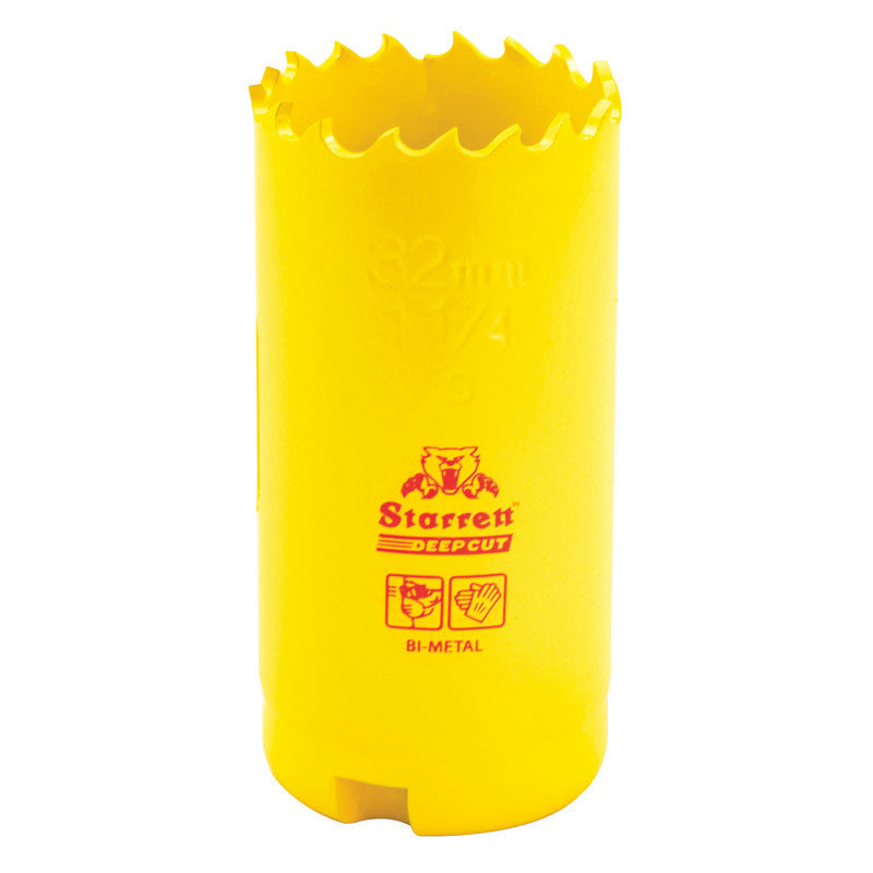 Starrett - DCH Bi-Metal Deep Cut Holesaw 32mm (1.1/4inch) | DCH0114