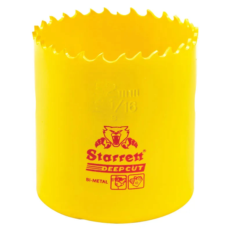 Starrett - DCH Bi-Metal Deep Cut Holesaw 52mm (2.1/16inch) | DCH0216