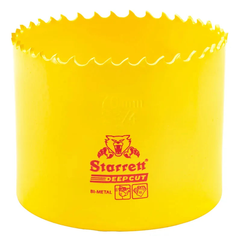 Starrett - DCH Bi-Metal Deep Cut Holesaw 70mm (2.3/4inch) | DCH0234