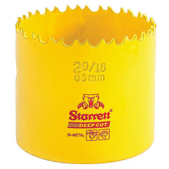 Starrett - DCH Bi-Metal Deep Cut Holesaw 65mm (2.9/16inch) | DCH0296