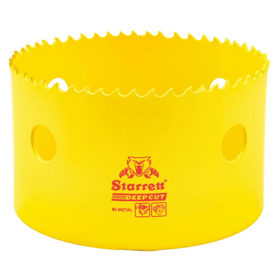 Starrett - DCH Bi-Metal Deep Cut Holesaw 92mm (3.5/8inch) | DCH0358